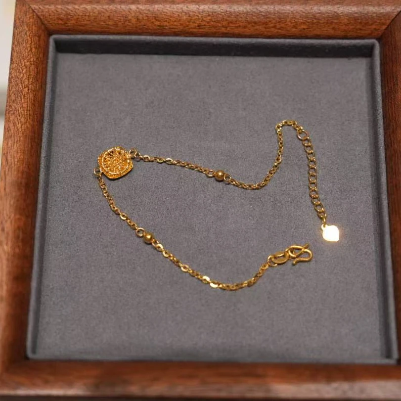 【专属】足金999方糖手链 时尚百搭 3.92