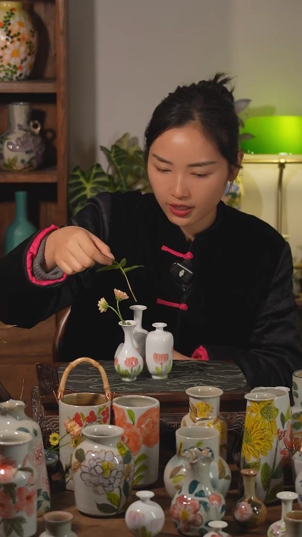 【闪购商品】摆件景德镇纯手工陶瓷花器