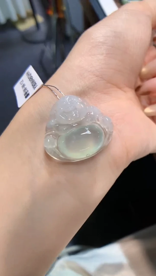 颈饰未镶嵌翡翠佛公