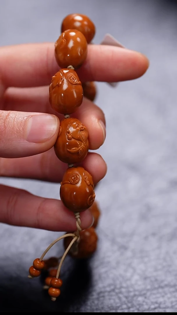 【闪购商品】橄榄核吊坠素核手串