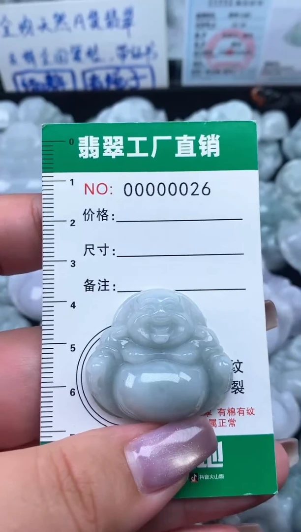 翡翠未镶嵌颈饰缅甸天然A货翡翠0026