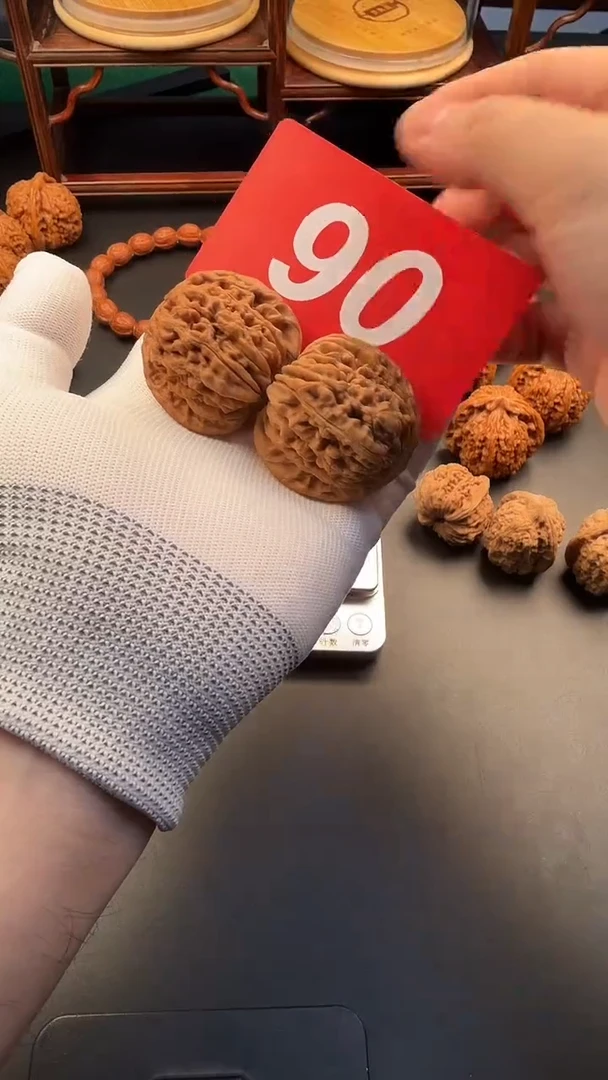 把件文玩核桃43汉高楼