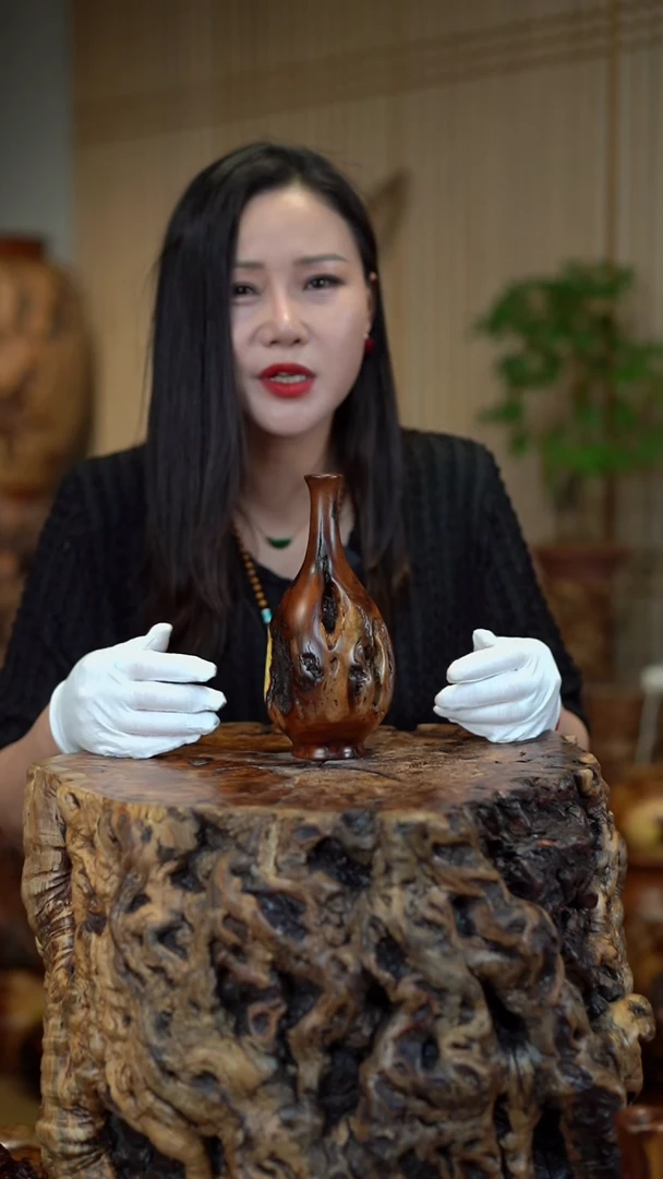 枣木雷击枣木玉壶春