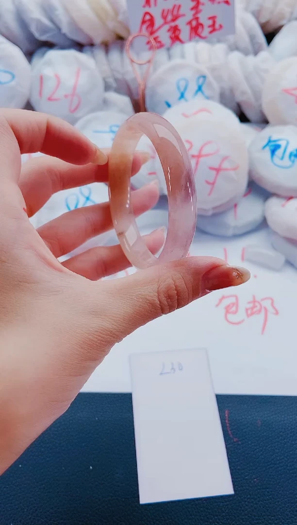 未镶嵌手镯石英质玉L30-57-58