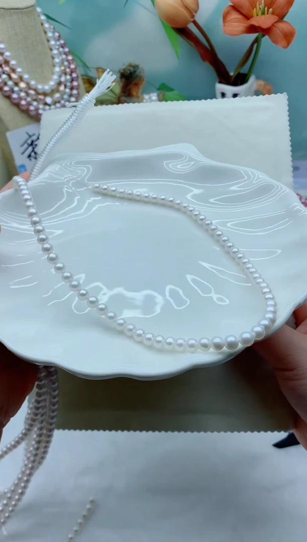 颈饰未镶嵌淡水珍珠淡水珍珠项链（非无瑕）