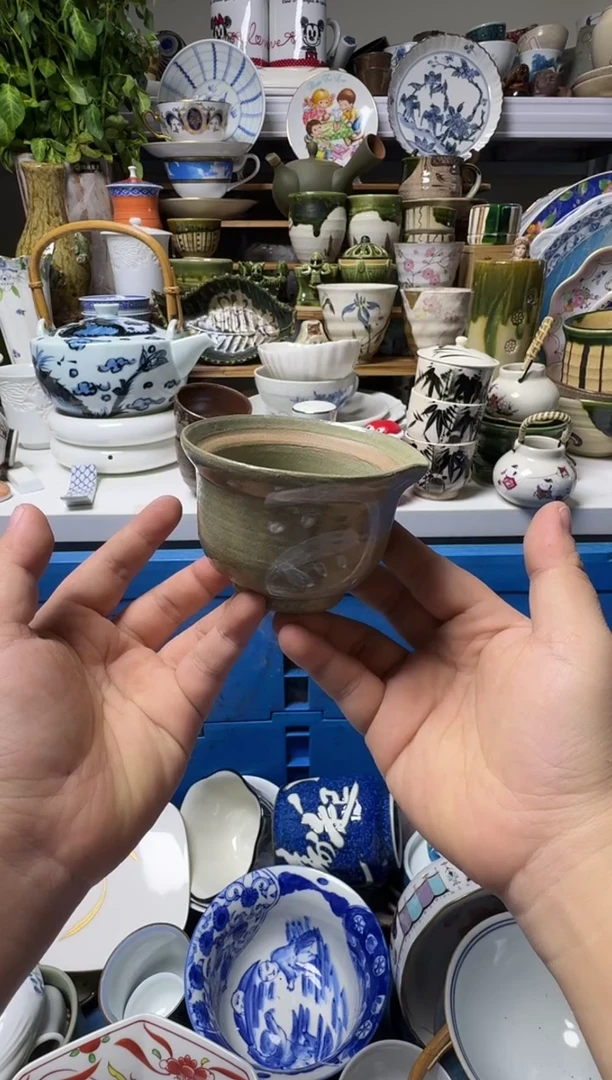 中古瓷器，默认微瑕-粗陶，好看