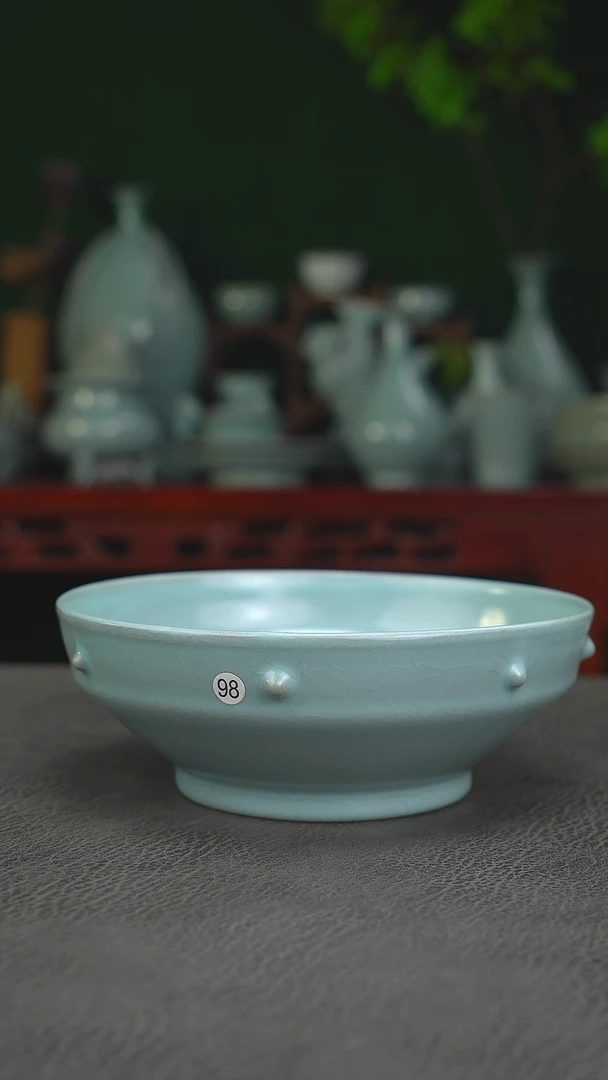 98号侯家鼓钉洗有蚯蚓走泥纹孤品微瑕福利~帆