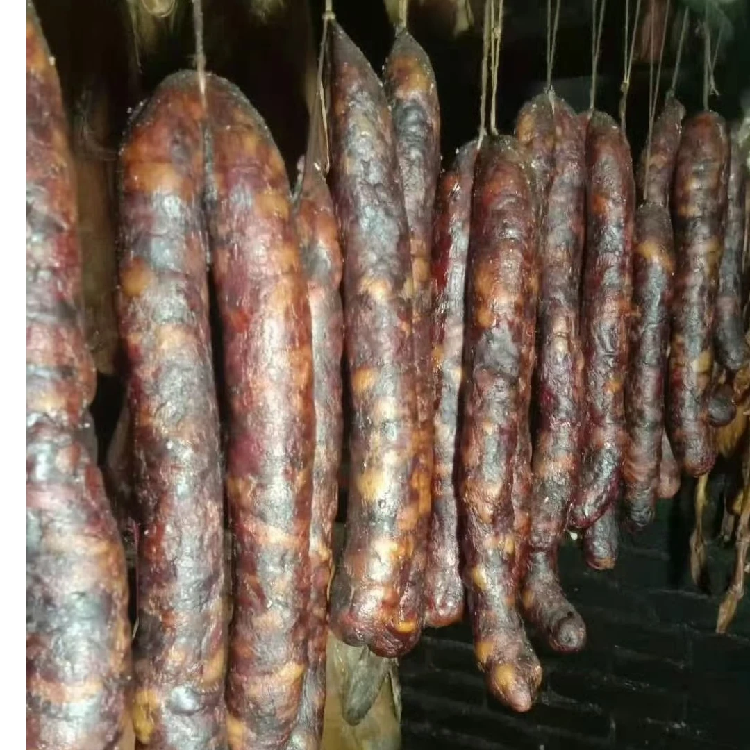 湖南湘西农村本土香肠 原味-麻辣