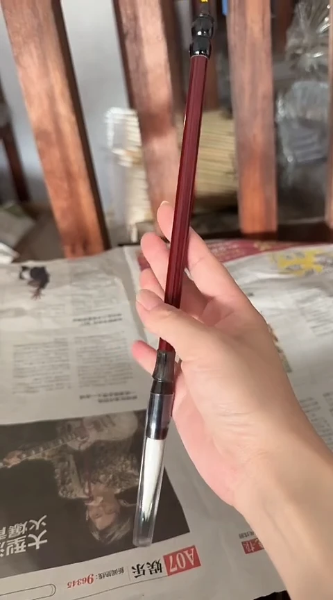 1号红木杆纯羊毫
