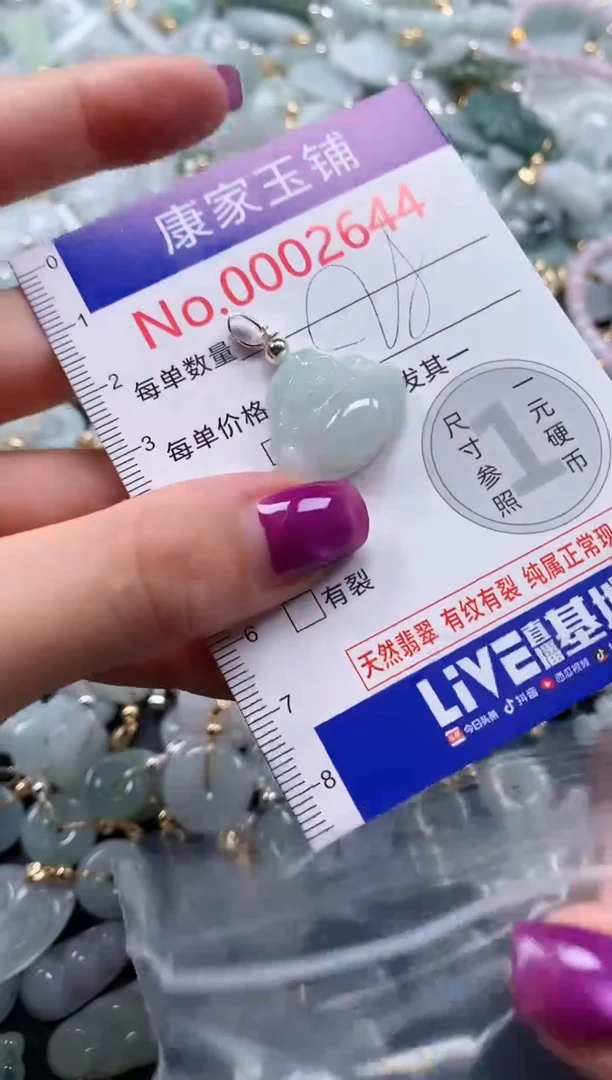 颈饰未镶嵌翡翠2644