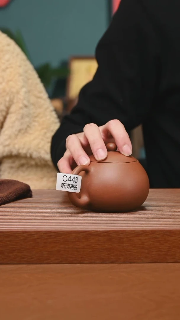 茶壶紫砂精工半手西施443