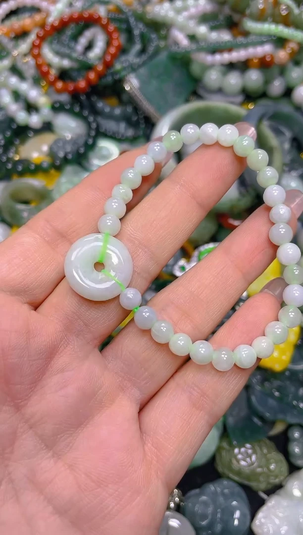 颈饰未镶嵌翡翠5MM