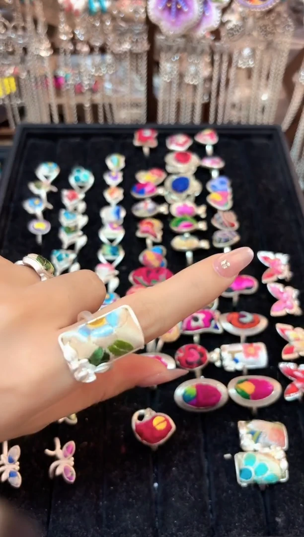 织绣 云织谣民族风精美饰品   205