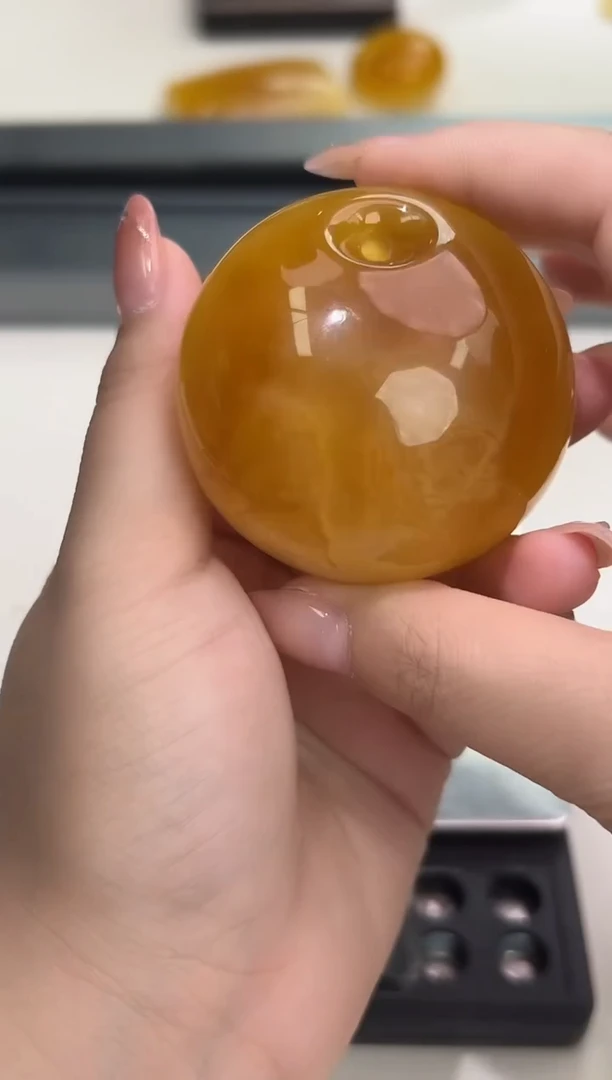裸石琥珀未镶嵌琥珀蜜蜡吊坠