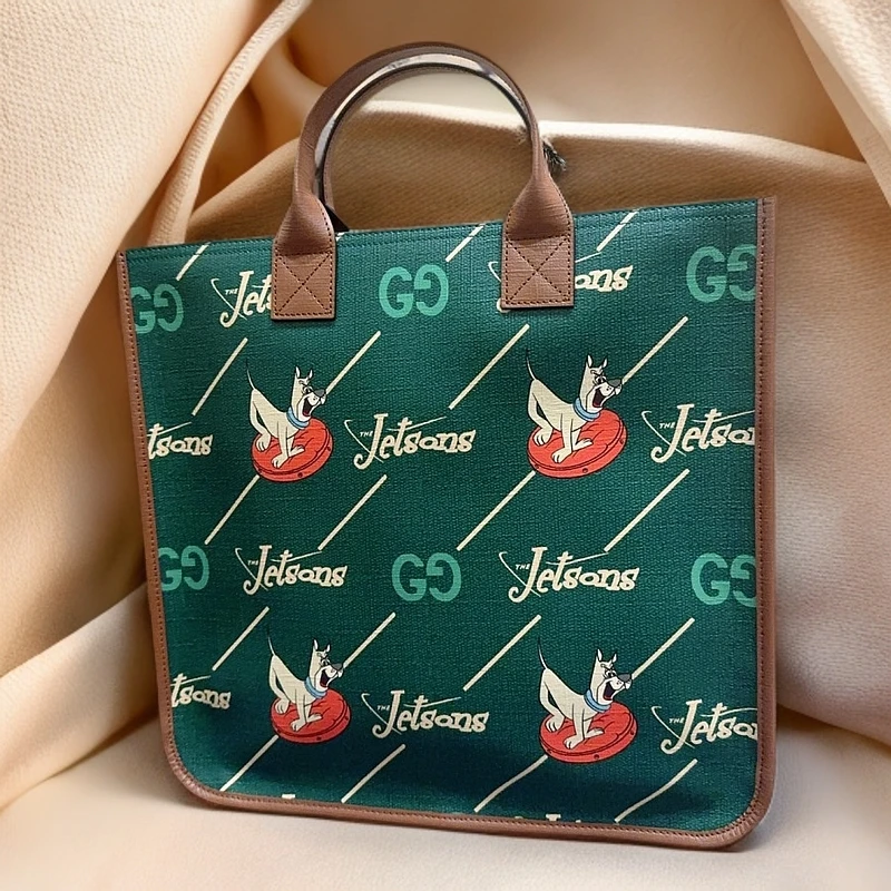 95新 GUCCI/古驰 绿色手提包 1233 6697