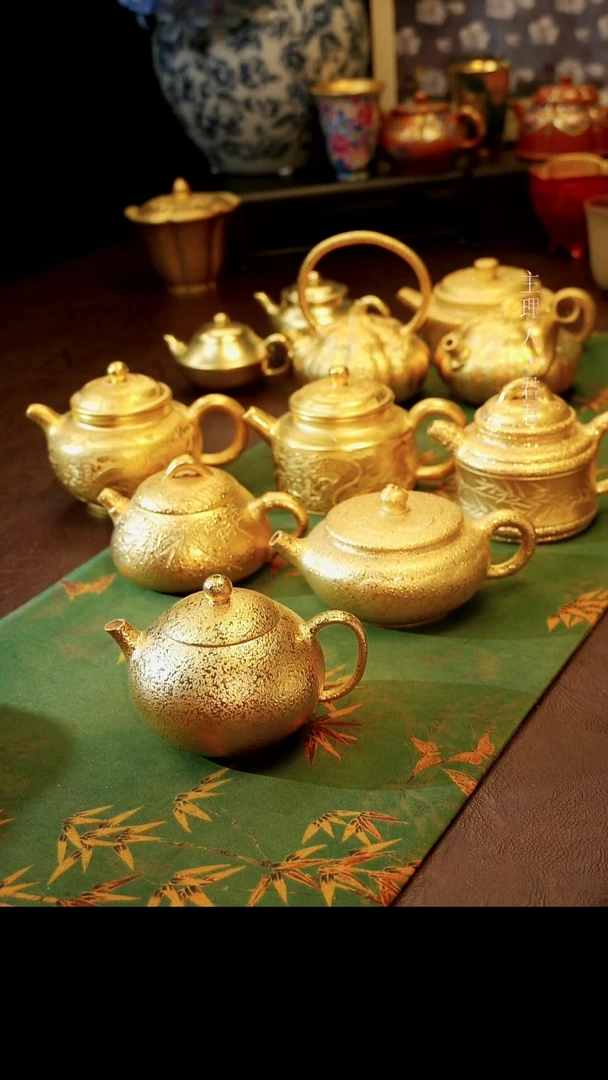 茶杯紫砂【宜景窑系列】金壶