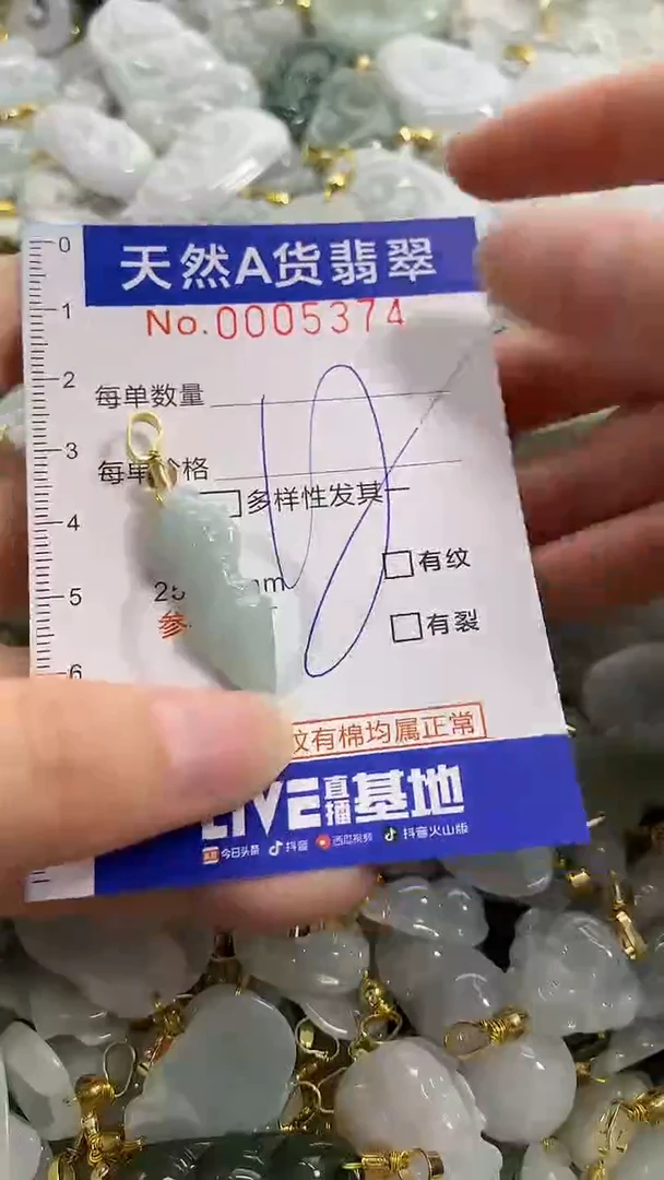 颈饰未镶嵌翡翠天然A货翡翠