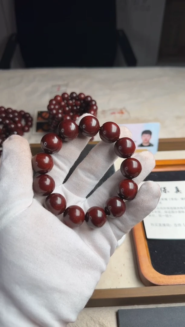 手串/手链小叶紫檀H****n印度小叶紫檀龙鳞底高油密1.8 无胶无蜡