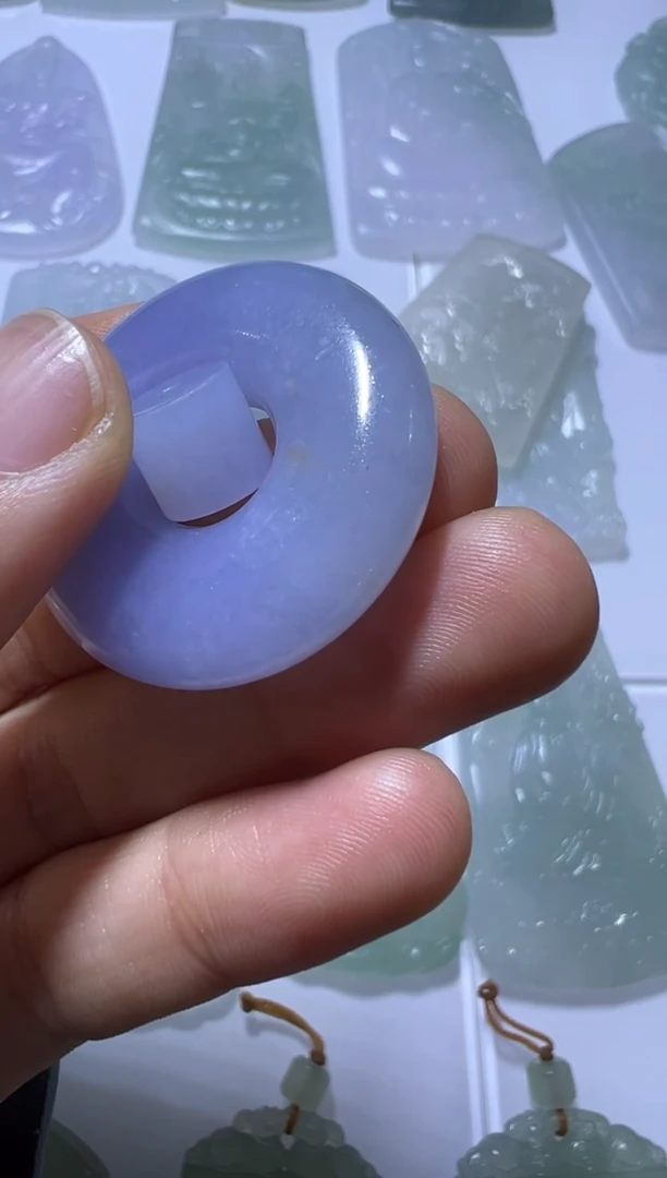 未镶嵌定制翡翠扣子