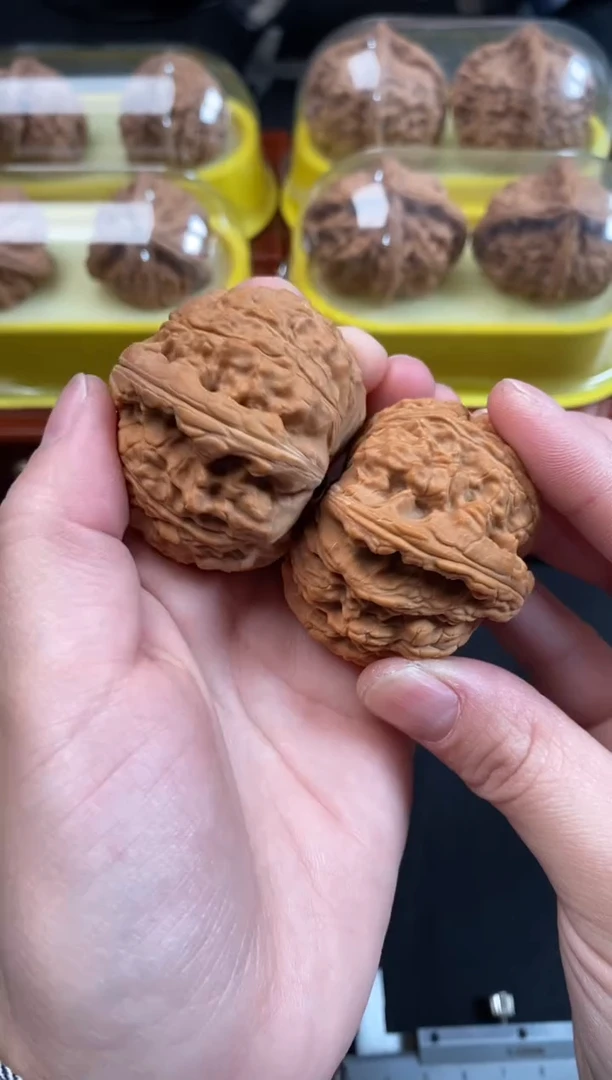 把件文玩核桃白狮子46尺Q887