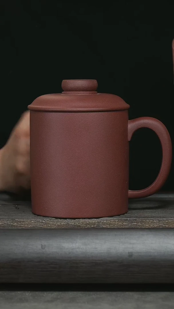 【闪购商品】紫砂茶杯千禧底槽大杯@@GB01379