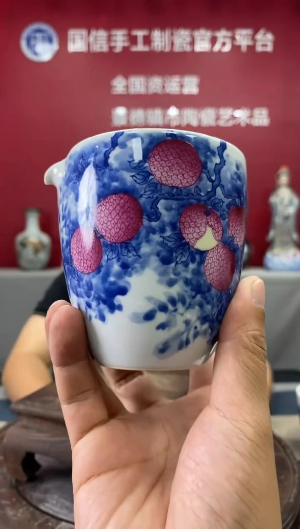 摆件b576景德镇瓷器一件