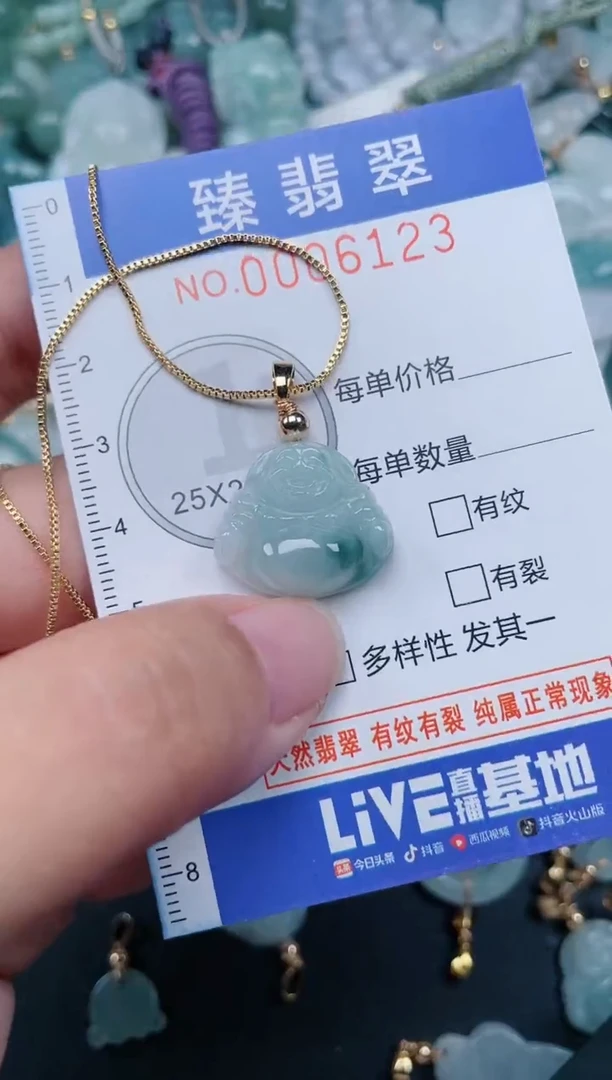 颈饰未镶嵌翡翠.0006123