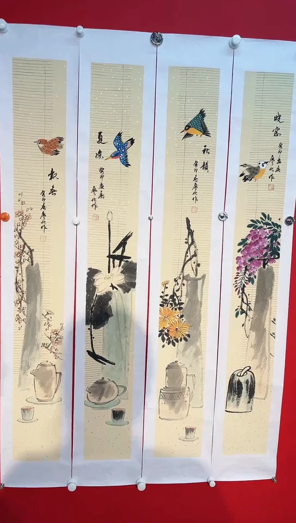 国画国画廖化老师国画作品