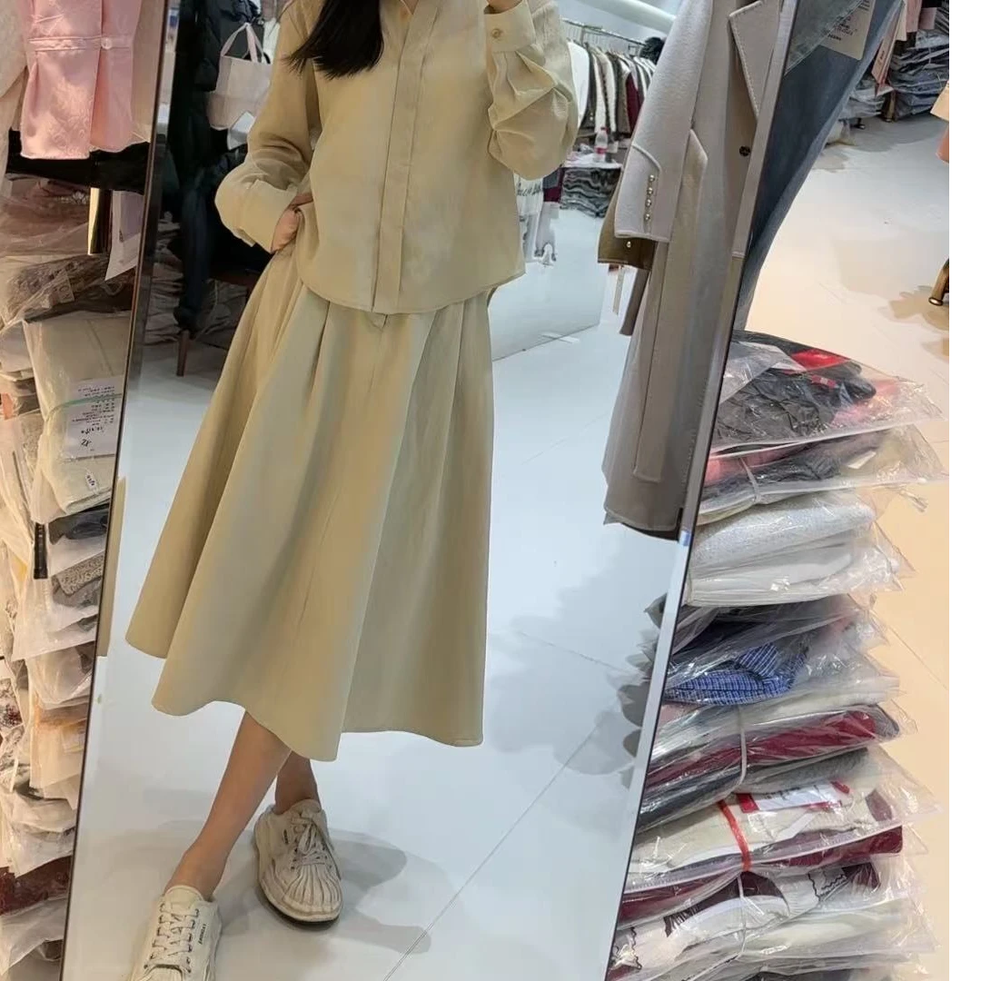 930款百搭气质半裙