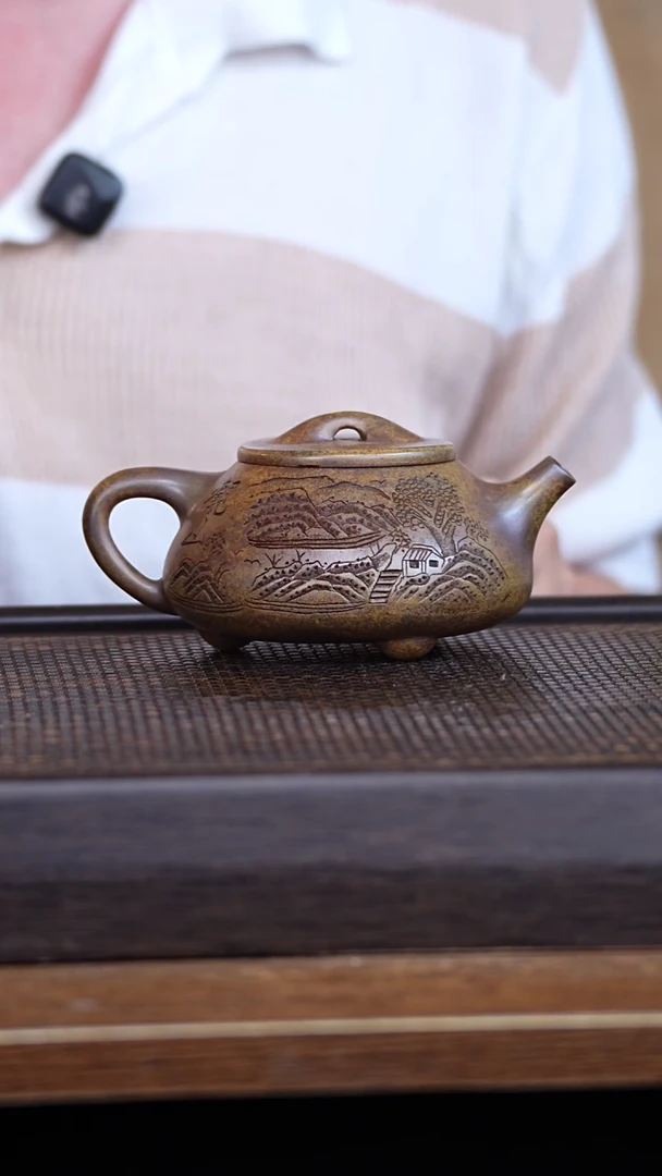 茶壶紫砂宜兴手工原矿紫砂壶001
