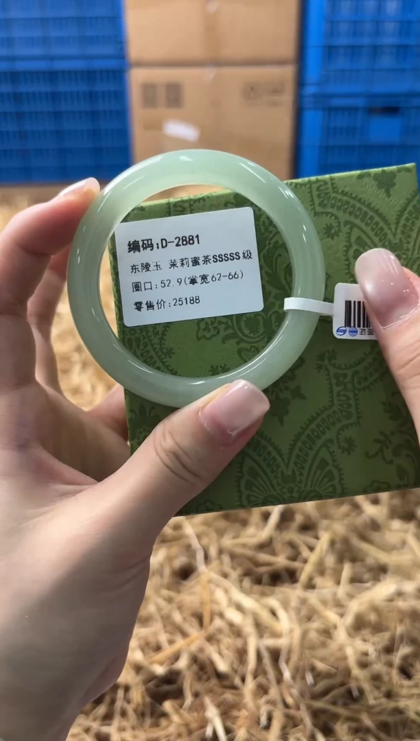 未镶嵌手镯石英质玉D-2881