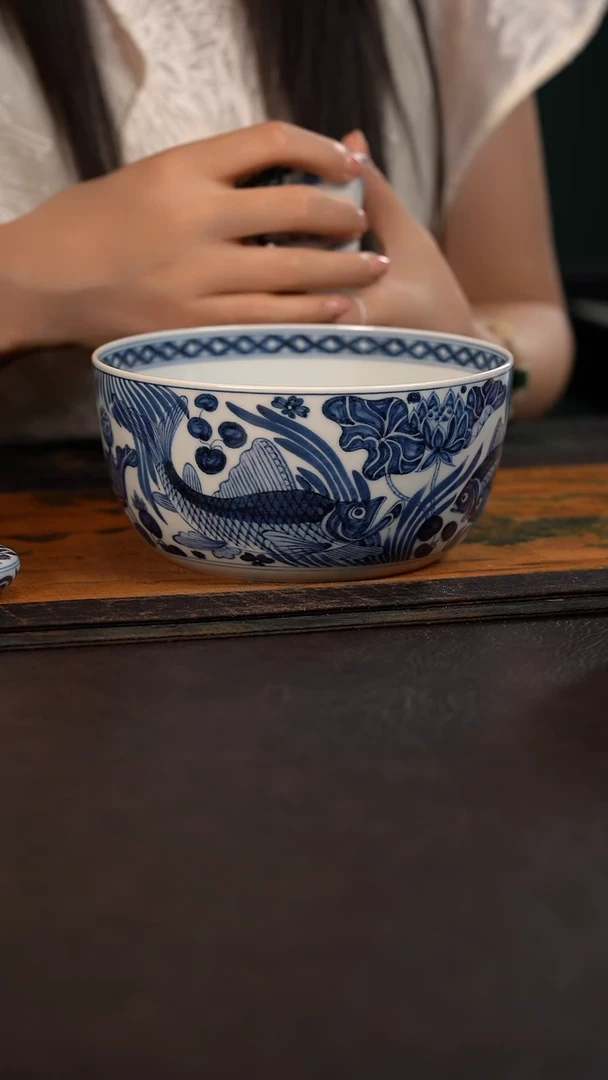 子润窑鱼藻大水洗