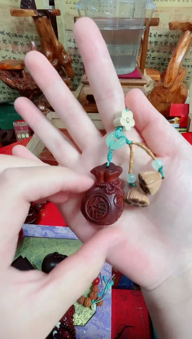 木钱袋挂件直播推直播推荐