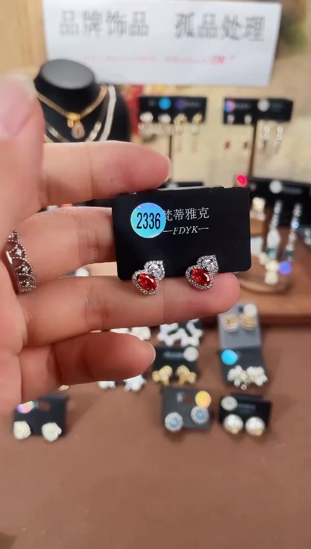 合金925银锆石梵2336