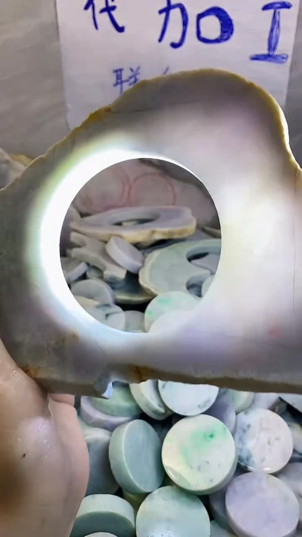 裸石翡翠纯天然翡翠A货307