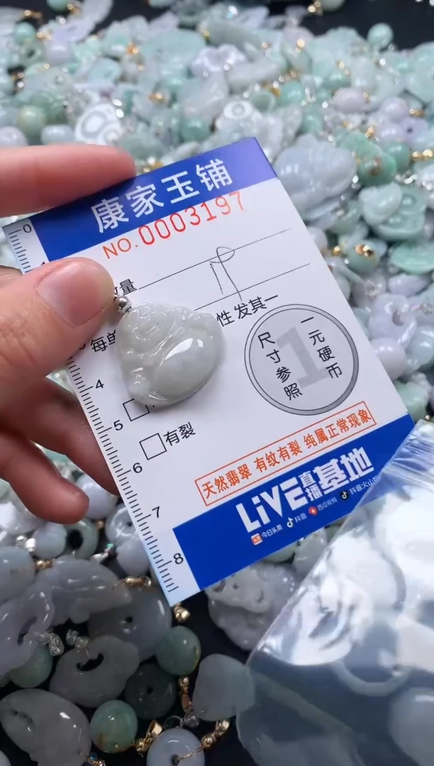 颈饰未镶嵌翡翠3197