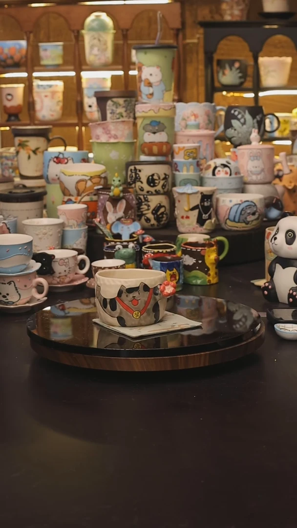 景德镇釉下彩绘设计师款式陶瓷