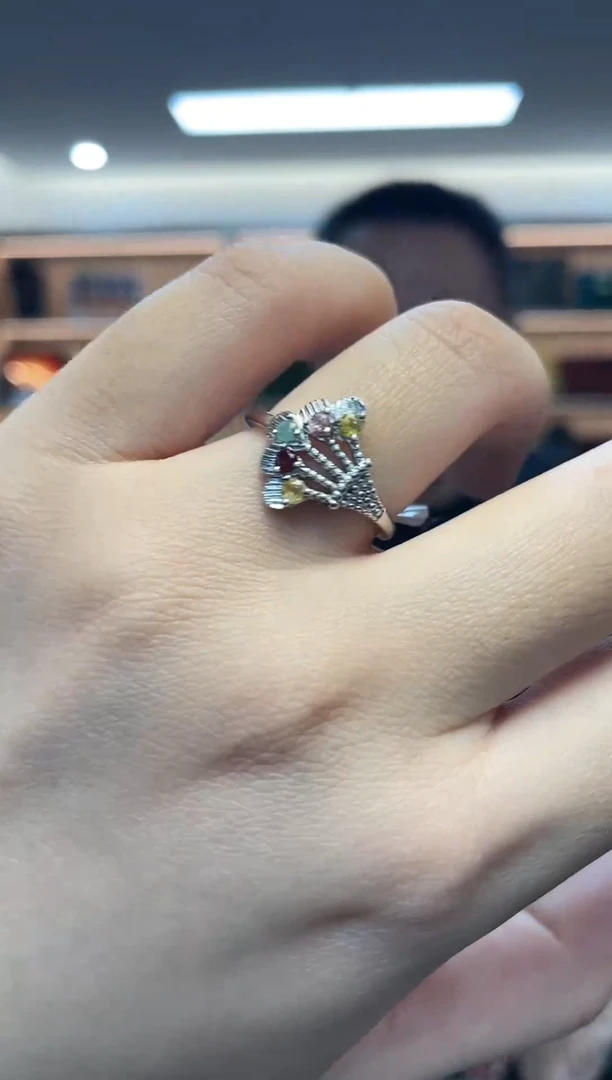 未镶嵌戒指碧玺（多样性发一件）