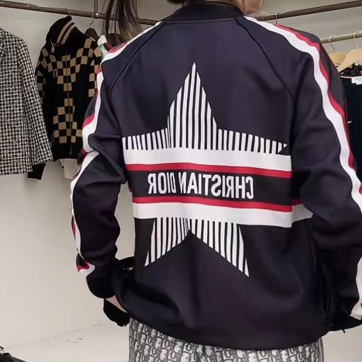 全新未使用 DIOR/迪奥 长袖拉链外套/S码