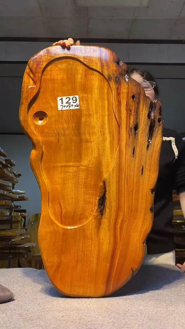 实木茶盘 一物一拍（不含配件）