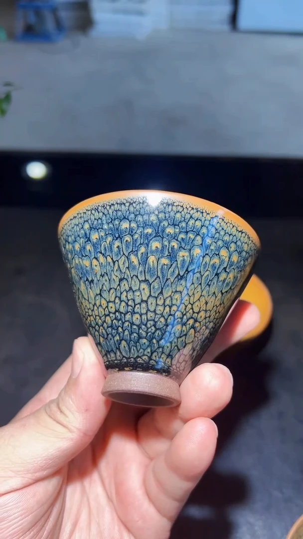 茶盏鹧鸪斑原矿建盏主人杯