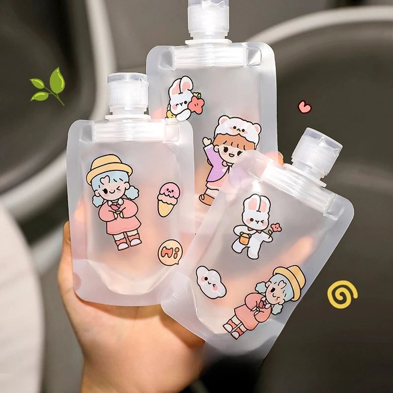 便携旅行分装瓶挤压式洗面奶洗发水沐浴露化妆品护肤品乳液分装袋