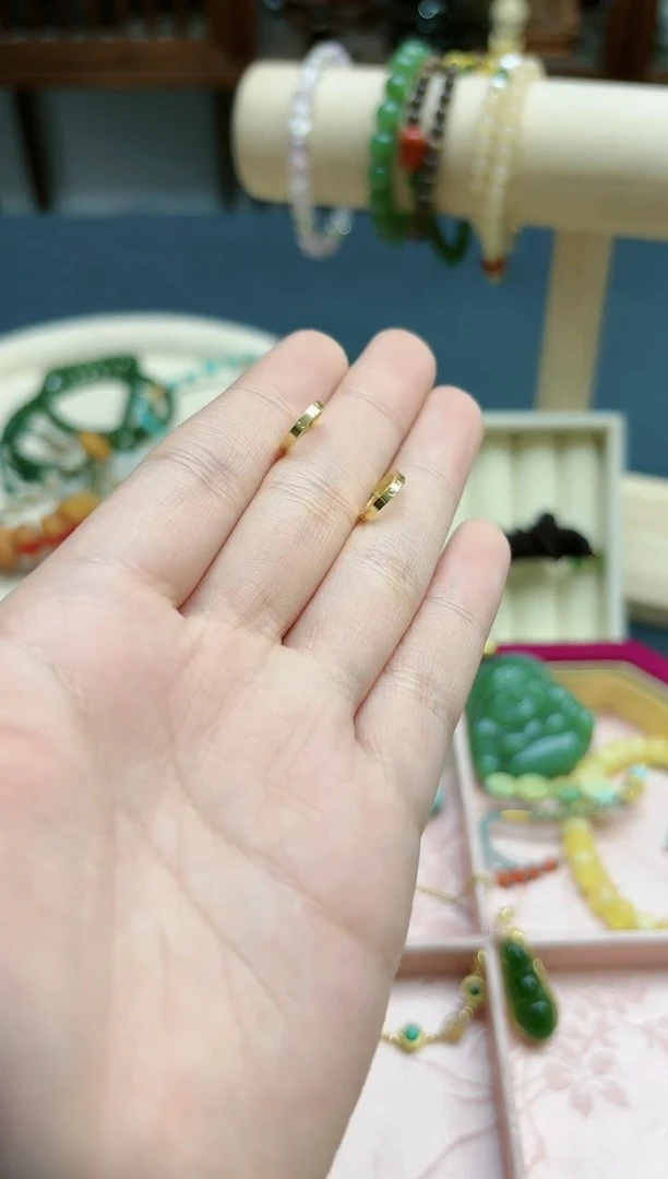 【闪购商品】18K金耳饰18k金耳环*1 ZX