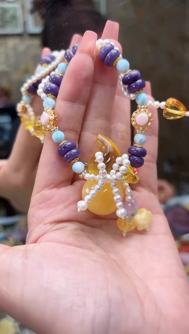 手串琥珀未镶嵌  【 多样性发一 】