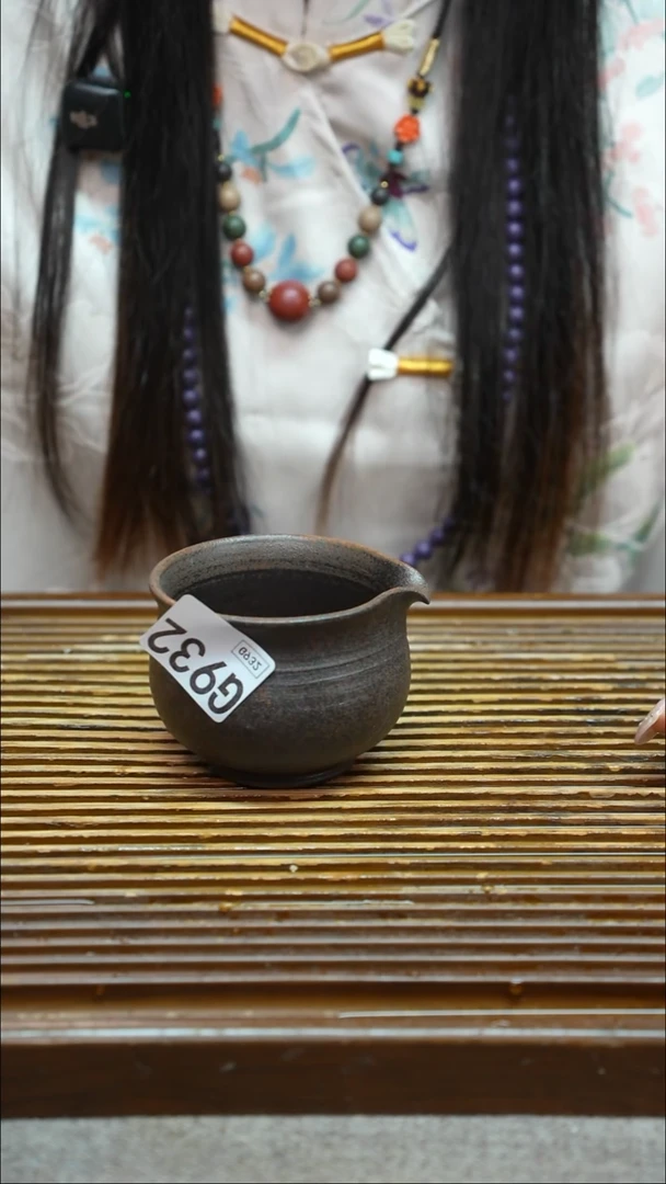 万古烧粗陶手工茶具