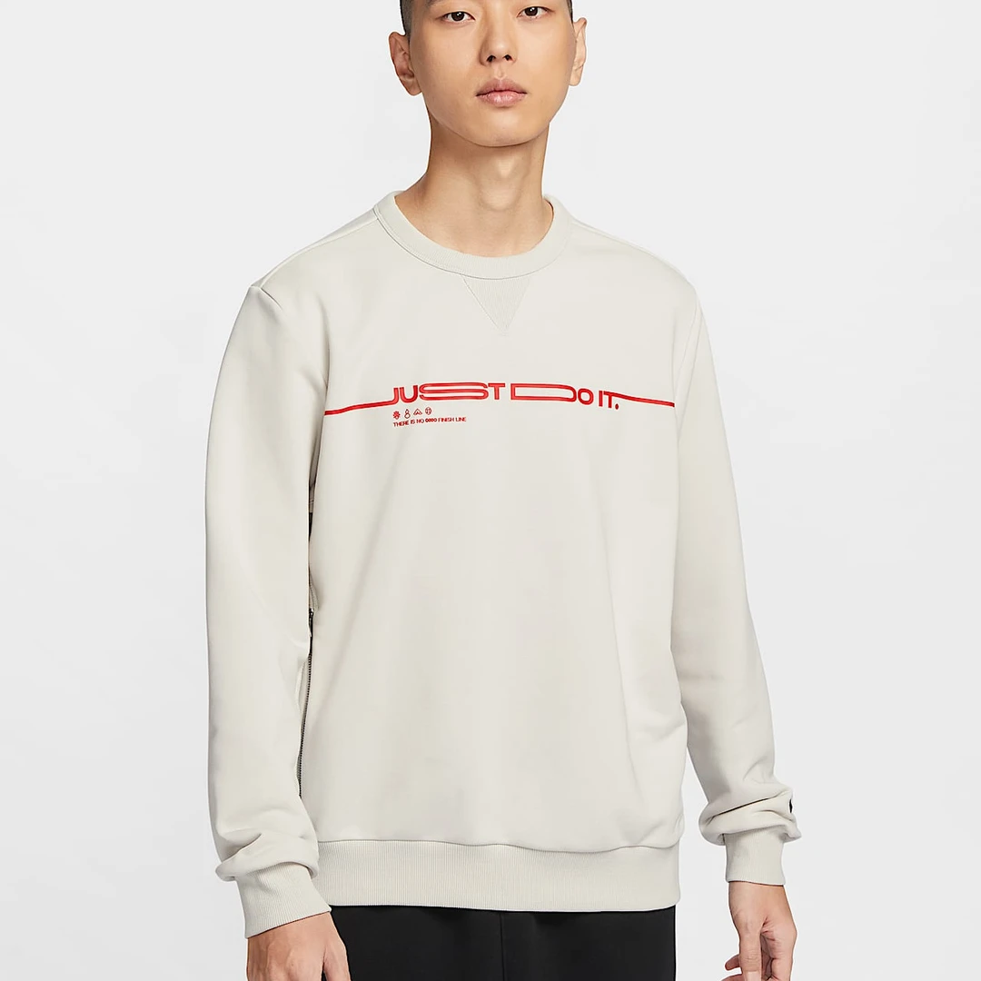 NIKE/耐克耐克灵蛇迎新系列男子速干篮球圆领休闲运动衫HV8208072