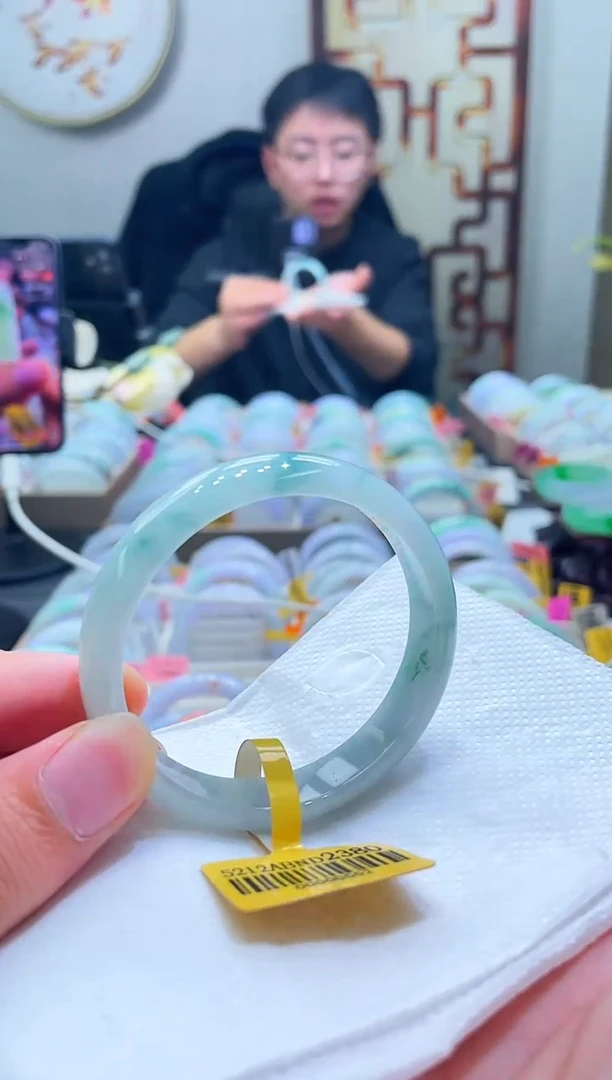 未镶嵌手镯翡翠123-52