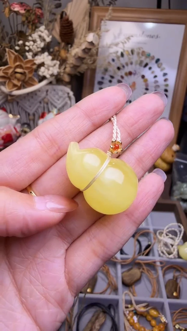 水晶摆件未镶嵌项链