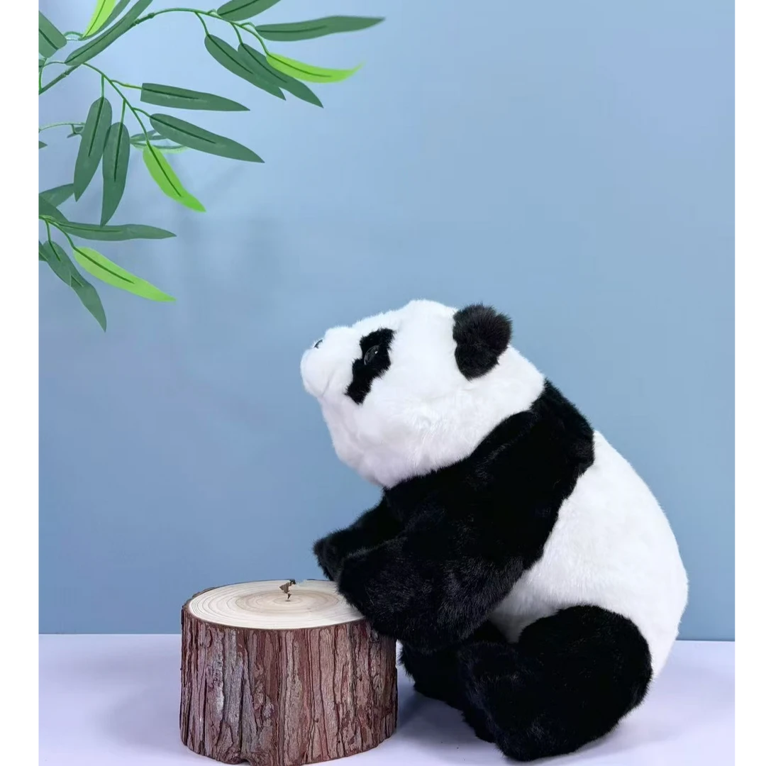 柔软可爱真大熊猫毛绒玩具玩偶公仔礼品