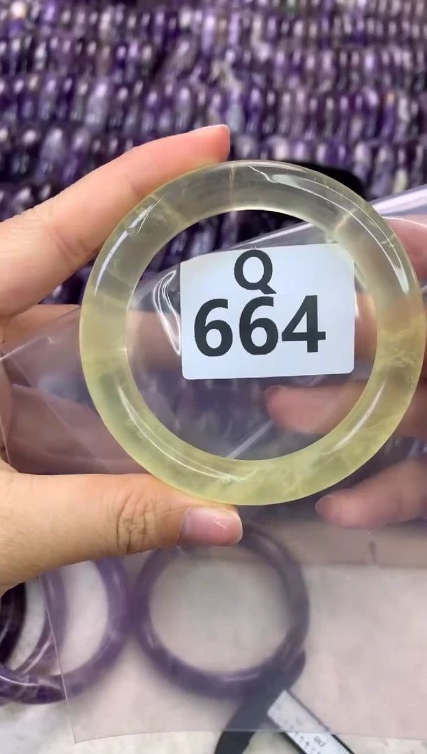 【闪购商品】水晶水晶手镯Q未镶嵌664-56